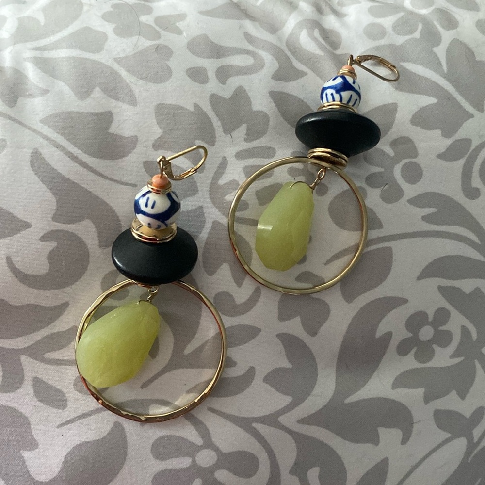 Anthropology statement earrings